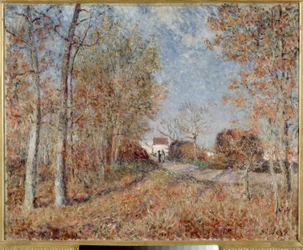 A Corner of the Woods at Sablons, called The Road at the Edge of the Woods